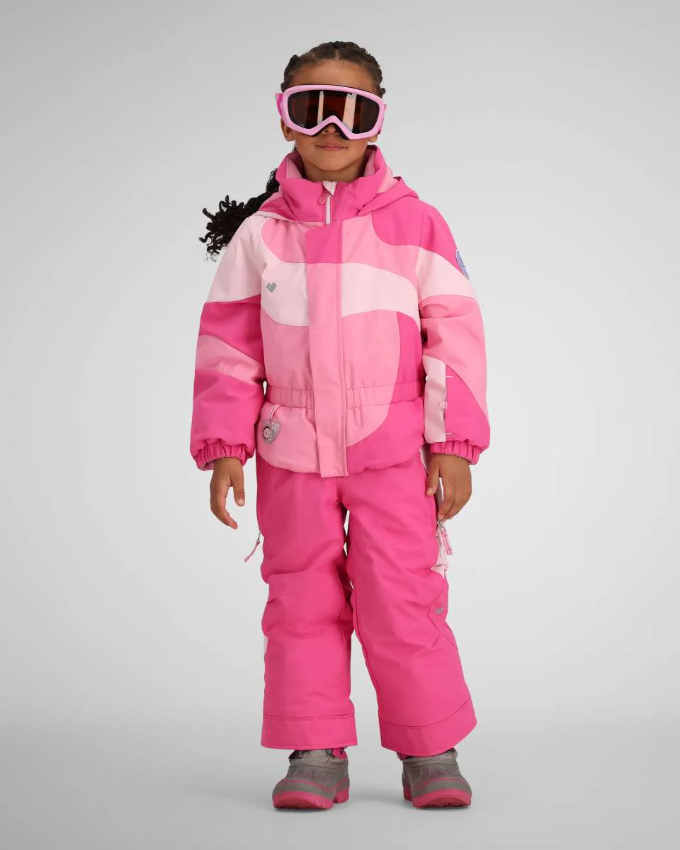 Obermeyer Kids Swirliana Insulated One Piece Suit 2024 - Image 2