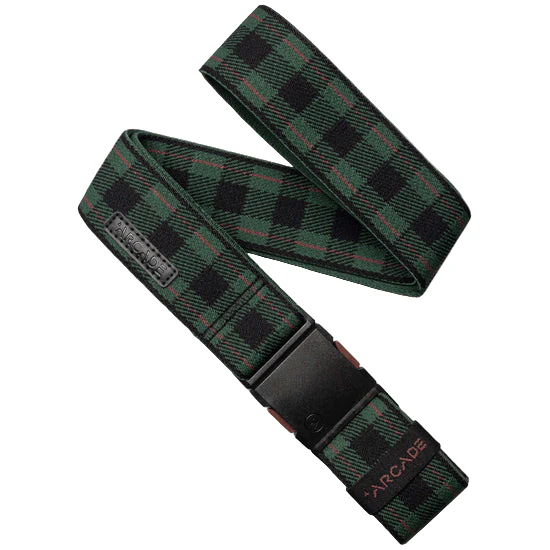 Arcade Plaid Stretch Belt 2026