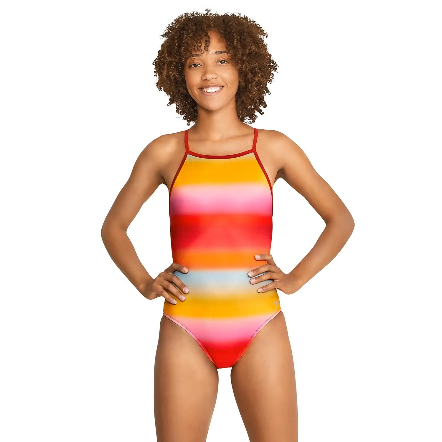 Speedo The One Printed One Piece Swimsuit - Image 5