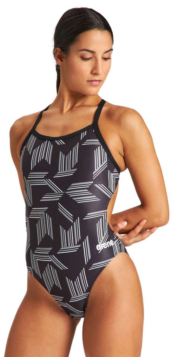 Arena Women's Puzzled Light Drop Back - Image 4