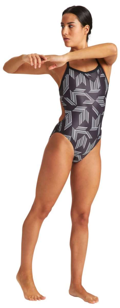 Arena Women's Puzzled Light Drop Back - Image 6