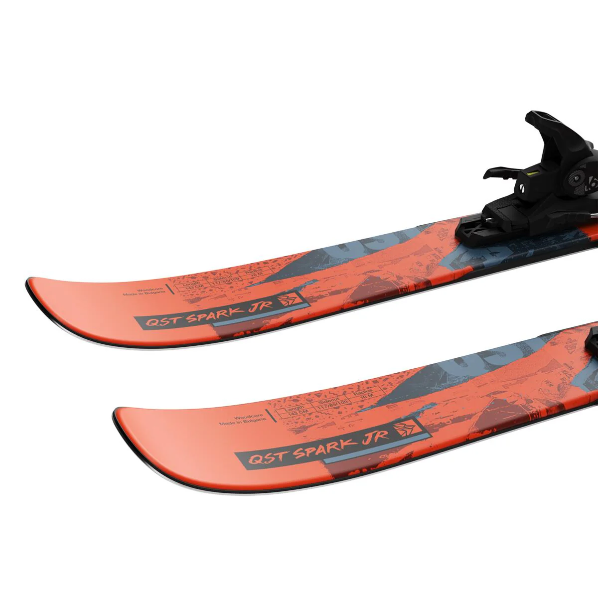 Salomon QST Spark Junior Skis with L6 GW Bindings 2025 - Image 4