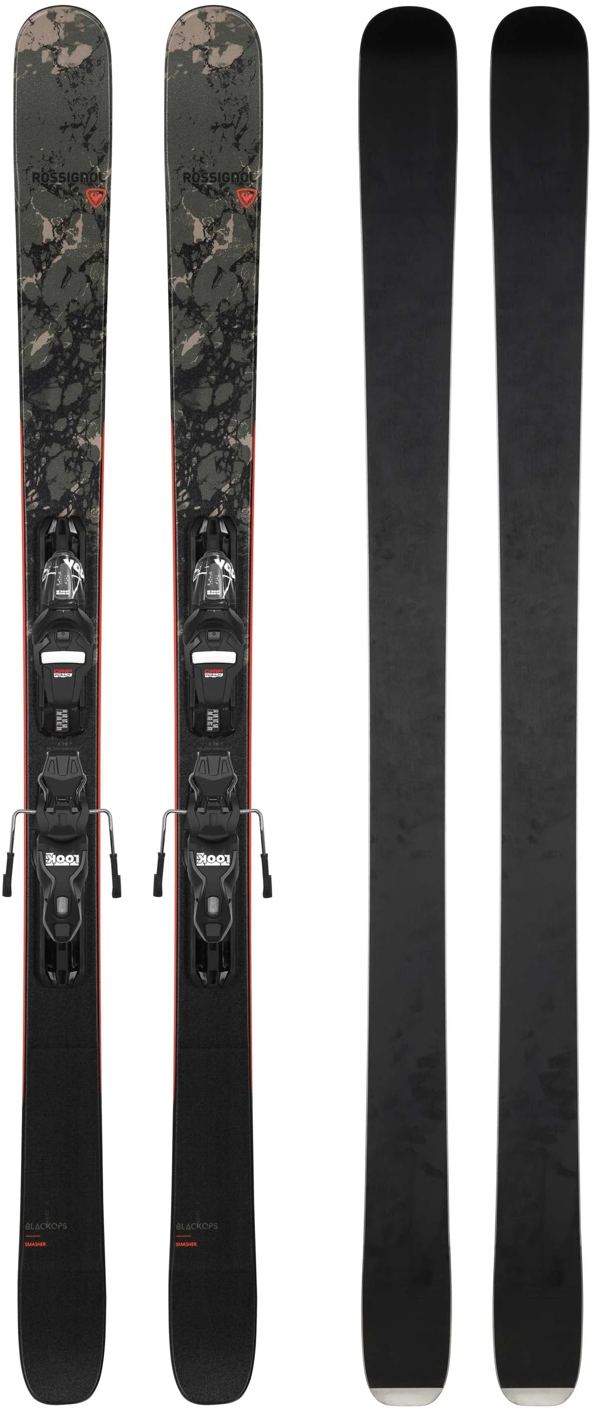 Rossignol Blackops Smasher Ski with Xpress 10 GW Ski Bindings 2021-2022