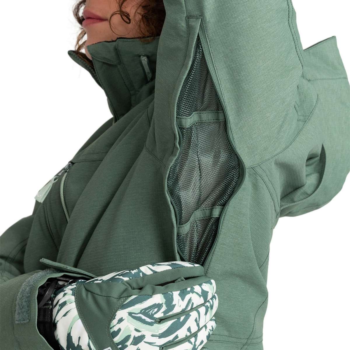 Roxy Women's Presence Insulated Parka Jacket 2024 - Image 8