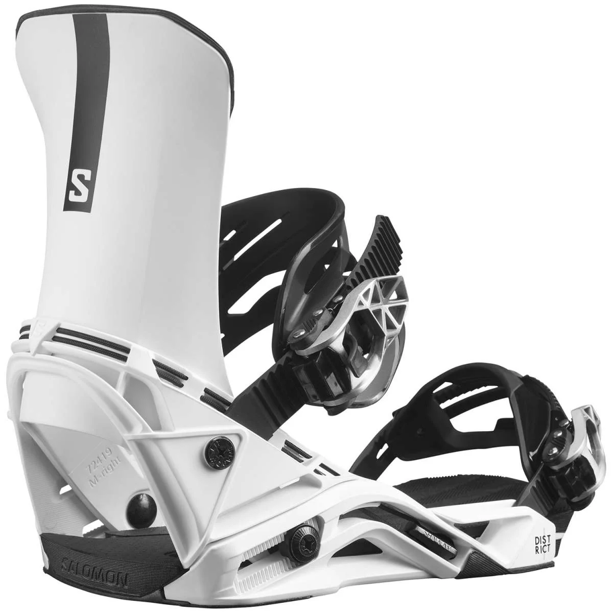 Salomon District Snowboard Bindings 2024 - Image 5