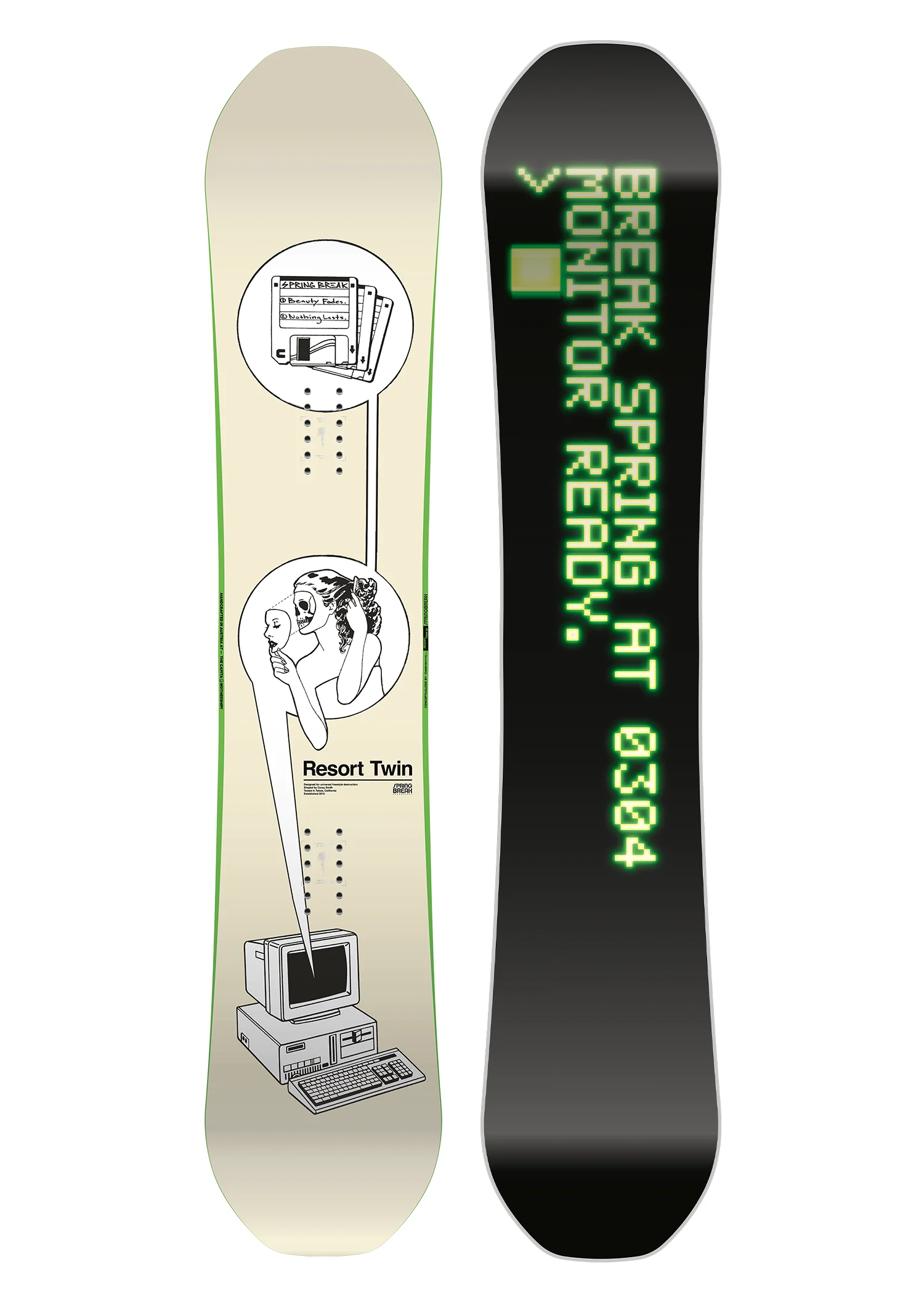 CAPiTA Spring Break Resort Twin Snowboard 2026