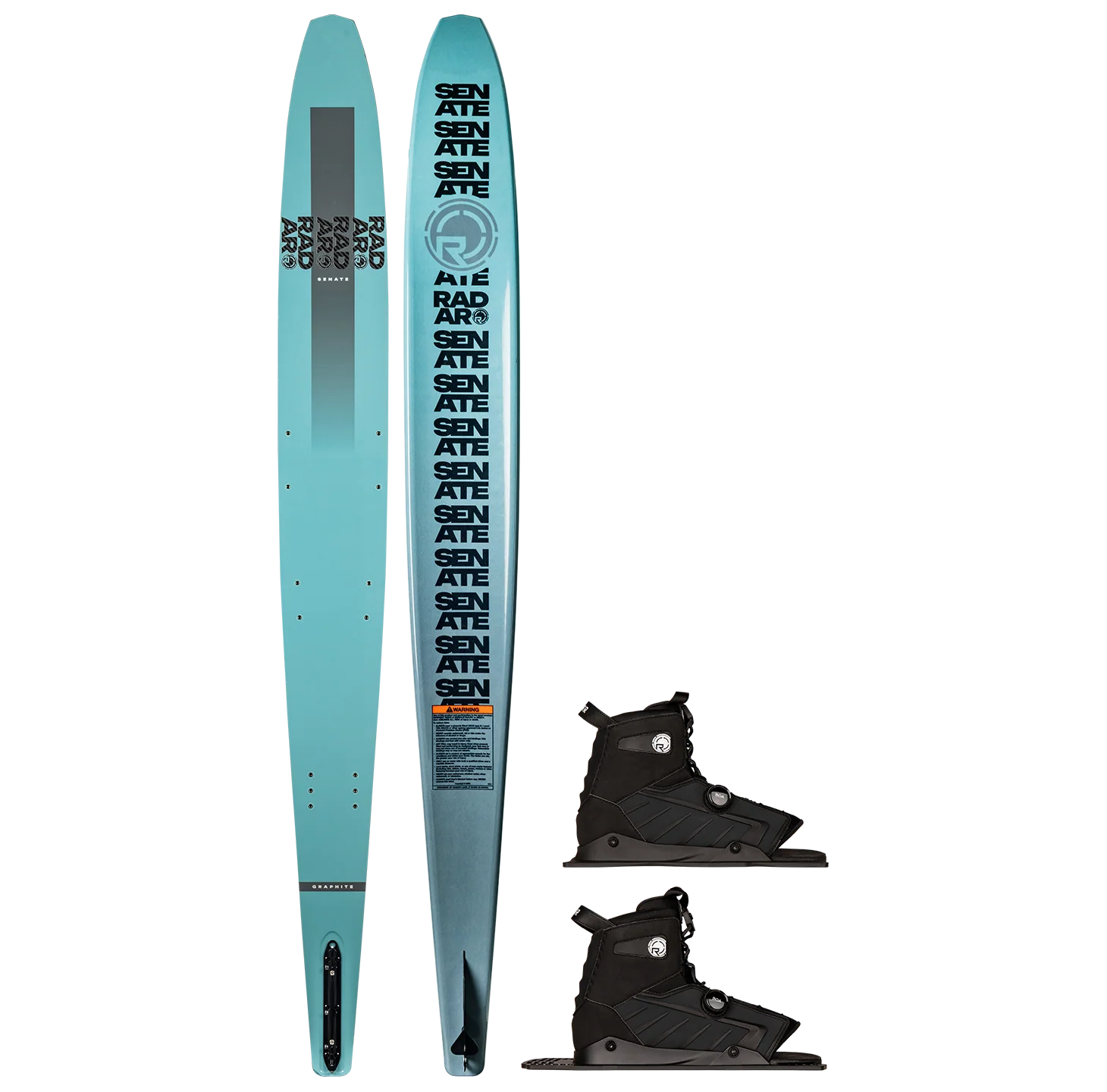 Radar Graphite Senate w/Double Vector BOA Boots Waterski 2026