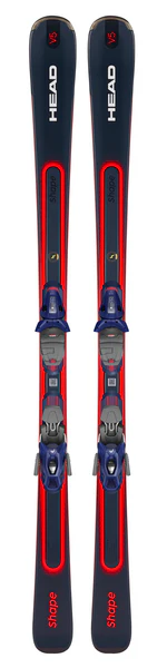 Head Shape E-V5 Skis with PR 11 GW Bindings 2024