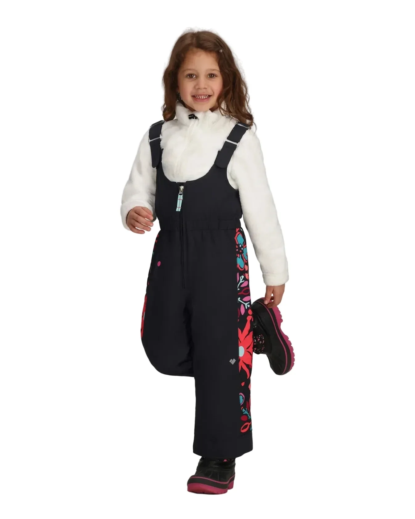 Obermeyer Girls Snowverall Stripe Bib 2026