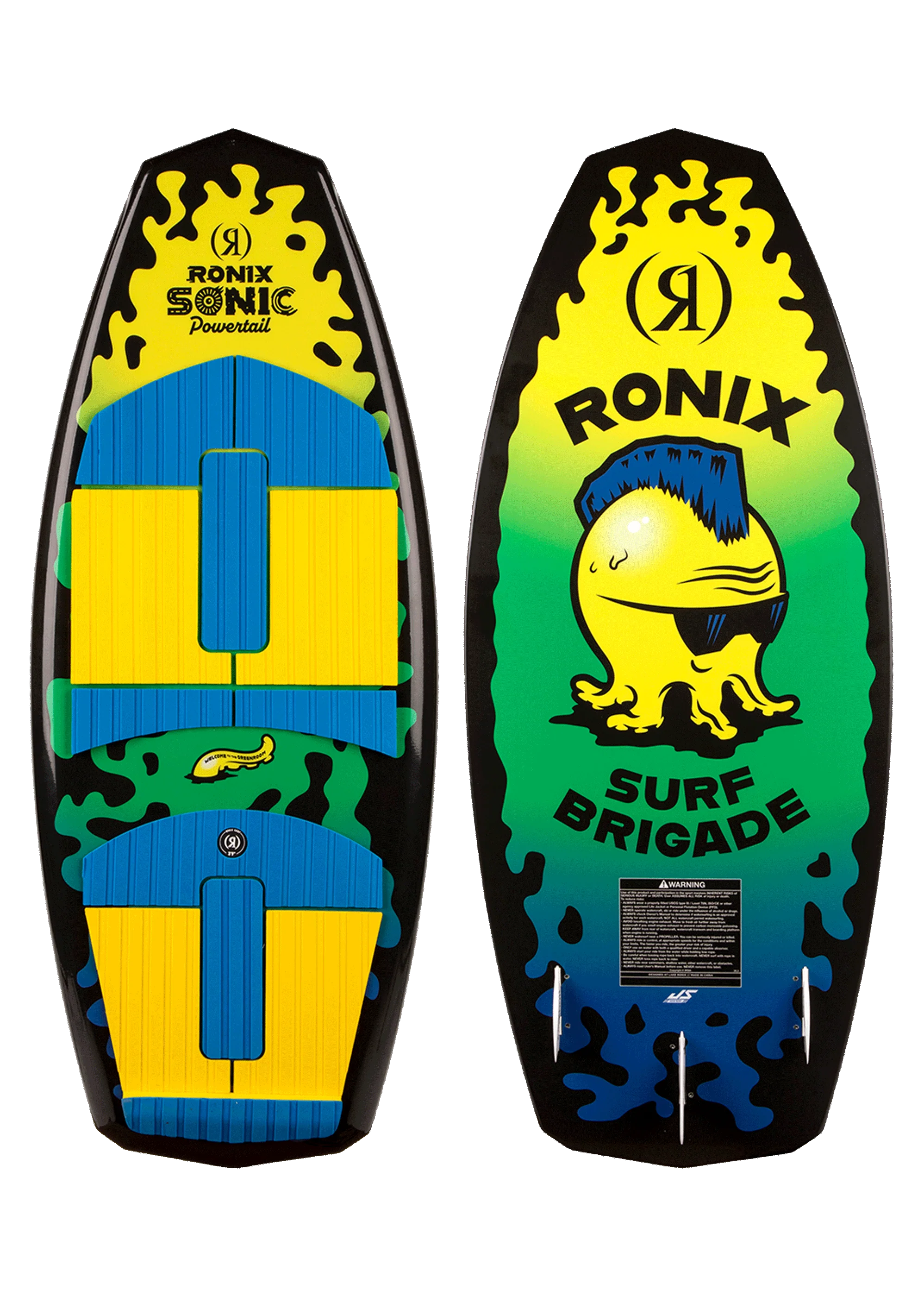 Ronix Junior's Sonic Powertail Wakesurf Board 2025