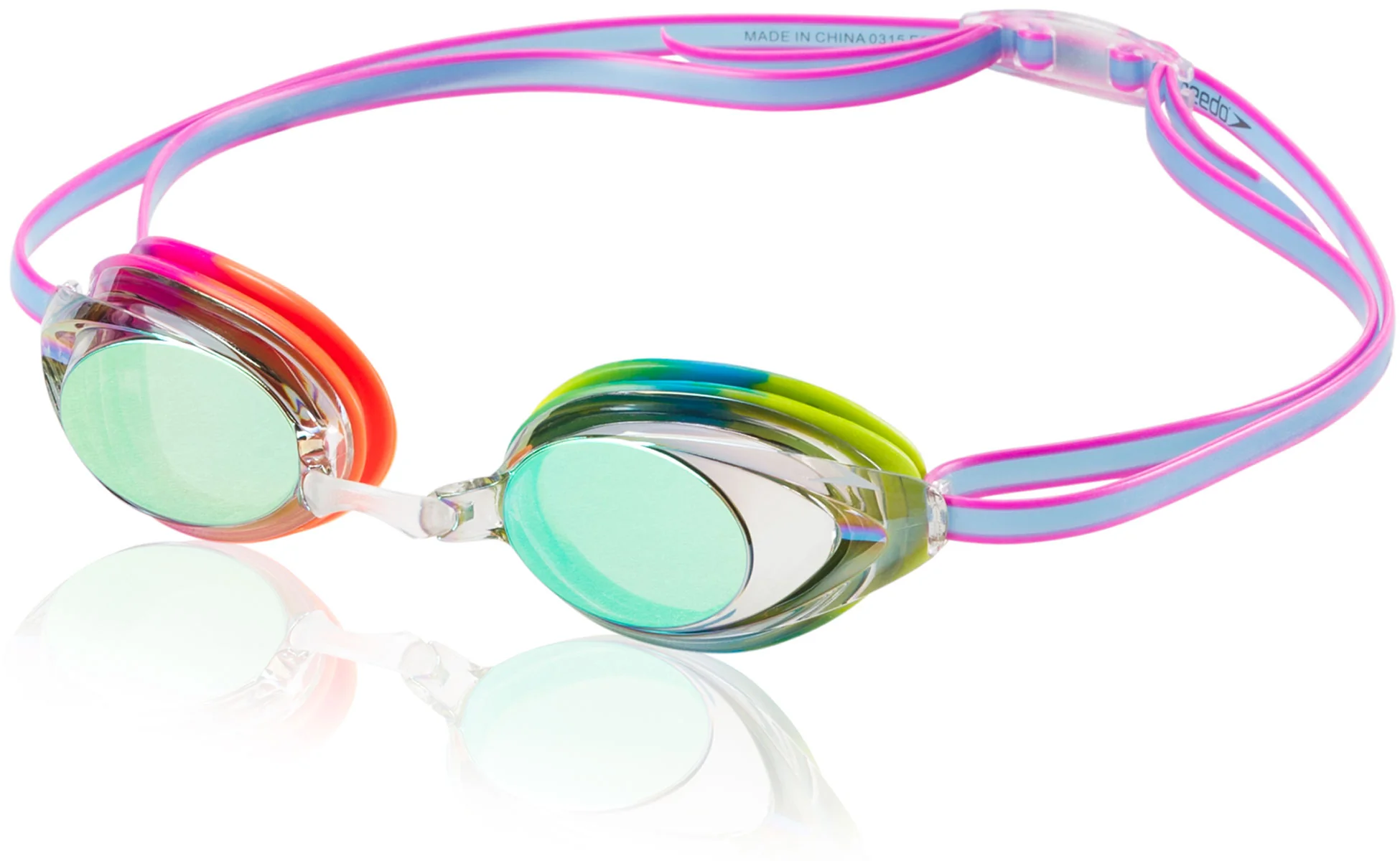 Speedo Jr. Vanquisher 2.0 Mirrored Swim Goggle - Image 7