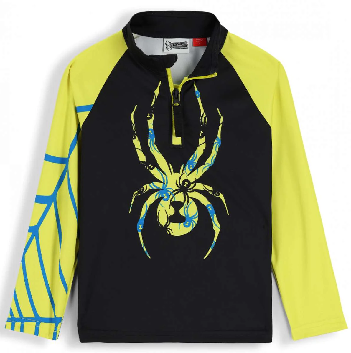 Spyder Boys Bitsy Bug Zip Turtle Neck 2023