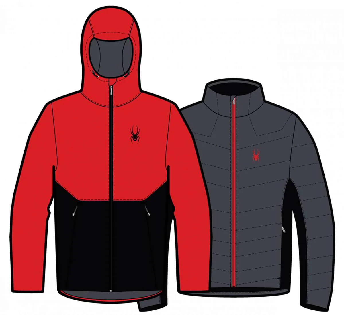 Spyder Grand 3-in-1 Insulated Jacket 2023 - Image 3