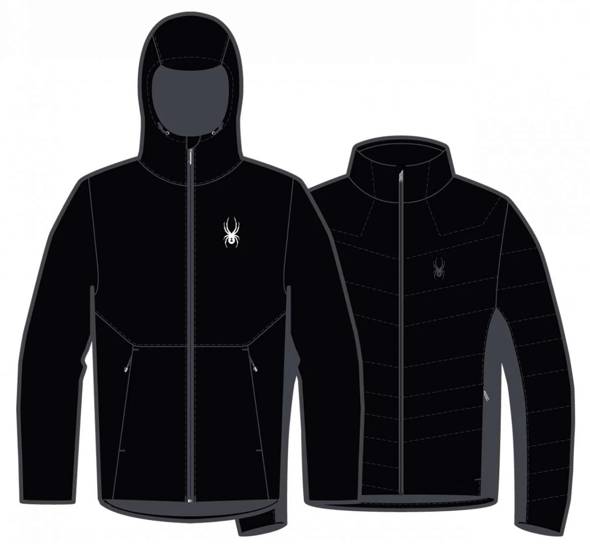 Spyder Grand 3-in-1 Insulated Jacket 2023 - Image 4