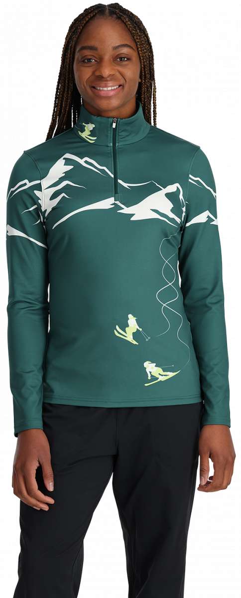 Spyder Ladies Figure 8 Half Zip Turtle Neck 2024 - Image 2