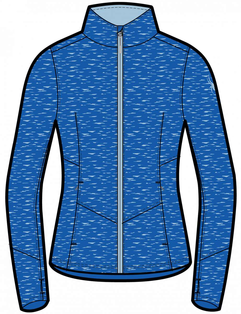 Spyder Ladies Soar Sweater Jacket 2023 - Image 2