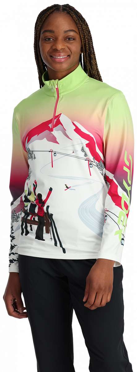 Spyder Women's Sunset 1/4 Zip Turtle Neck 2024