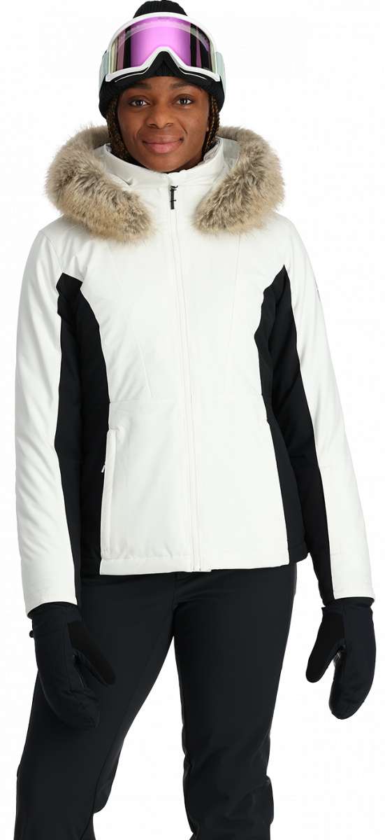 Spyder Ladies Vida Insulated Faux Fur Jacket 2024 - Image 3