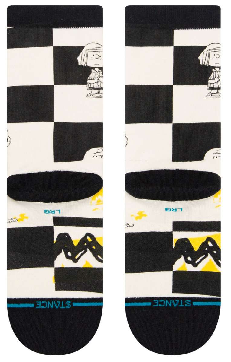 Stance Kids Checked Crew Sock 2023 - Image 3