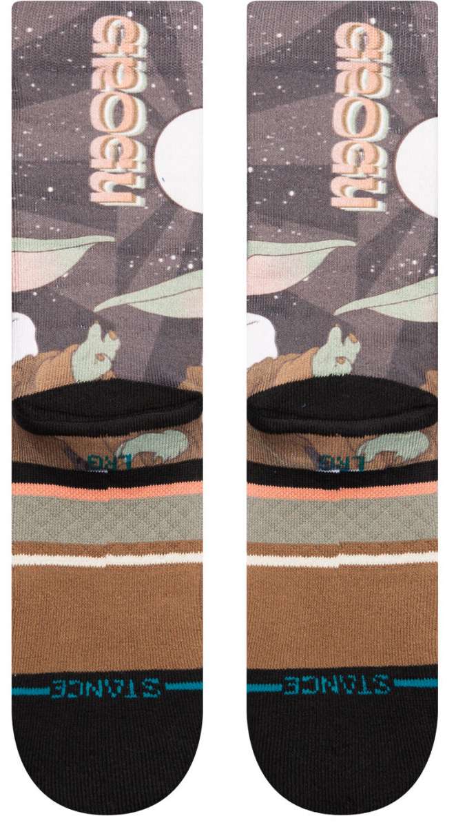Stance Kids Grogu By Jaz Crew Sock 2024 - Image 3