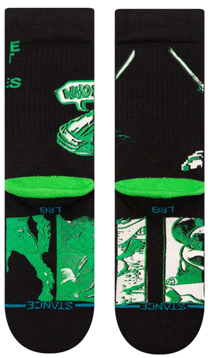 Stance Kids Teenage Mutant Turtles Crew Sock 2024 - Image 3