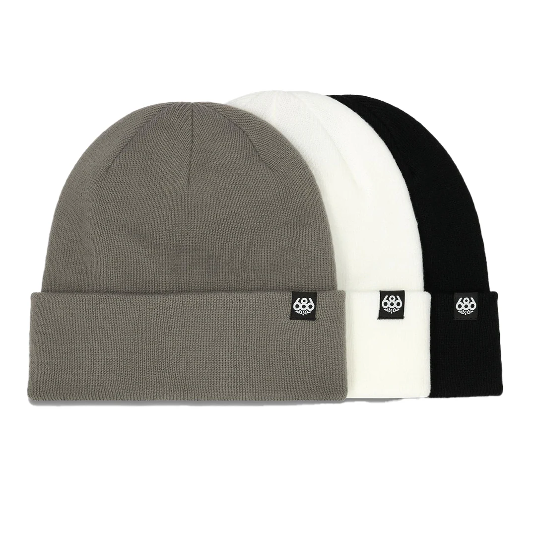 686 Standard Roll Up Beanie 3-pack 2026