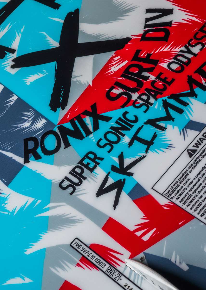 Ronix Kids Super Sonic Space Odyssey Skimmer Wakesurf Board 2022 - Image 8