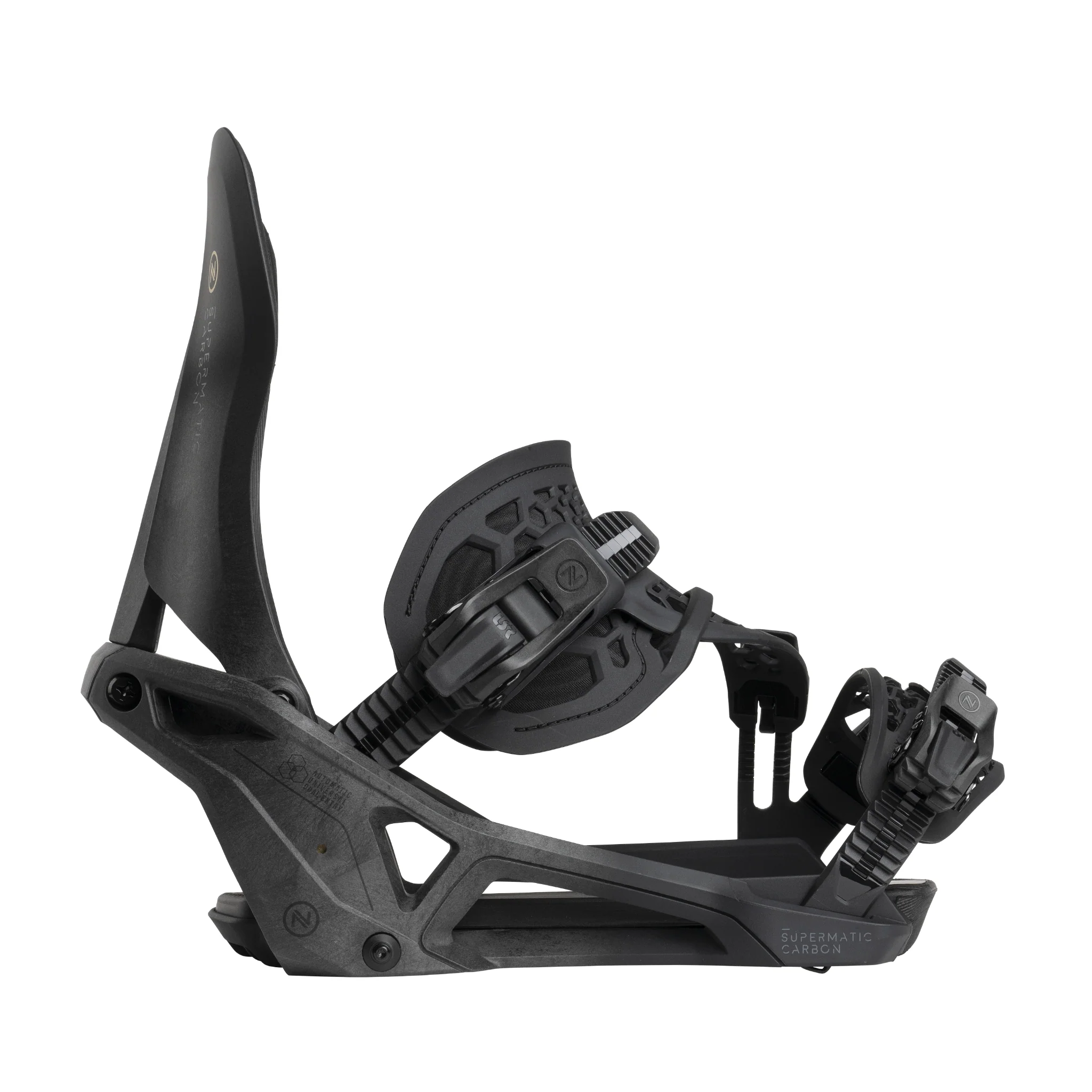 Nidecker Supermatic Carbon Snowboard Bindings 2025 - Image 2