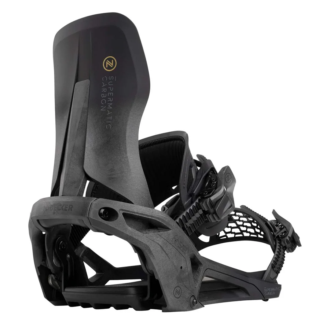 Nidecker Supermatic Carbon Snowboard Bindings 2026