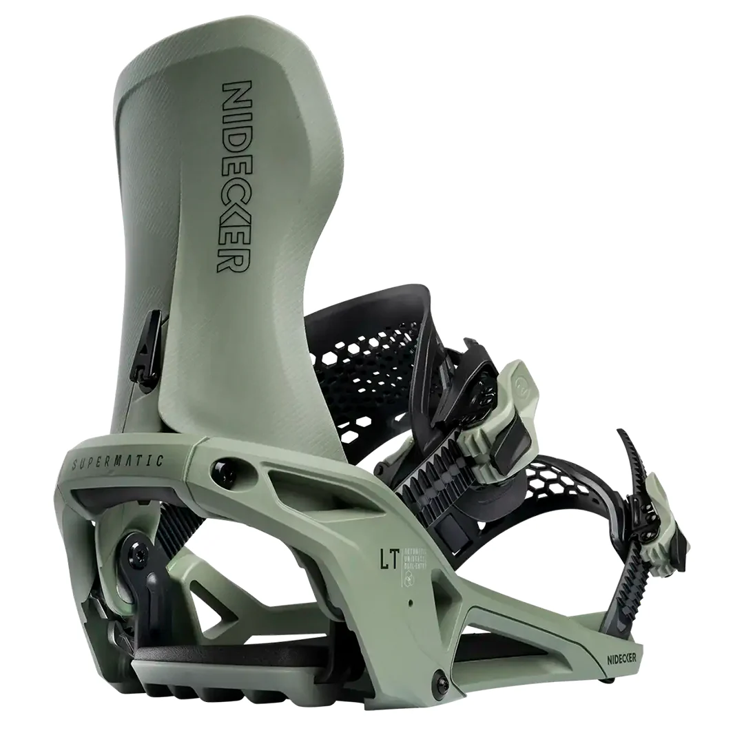 Nidecker Supermatic LT Snowboard Bindings 2026 - Image 10