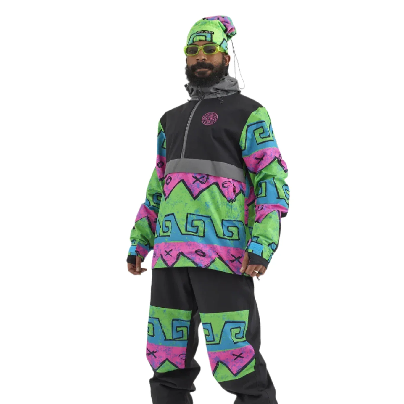 Airblaster Trenchover Half Zip Shell Jacket 2025 - Image 3