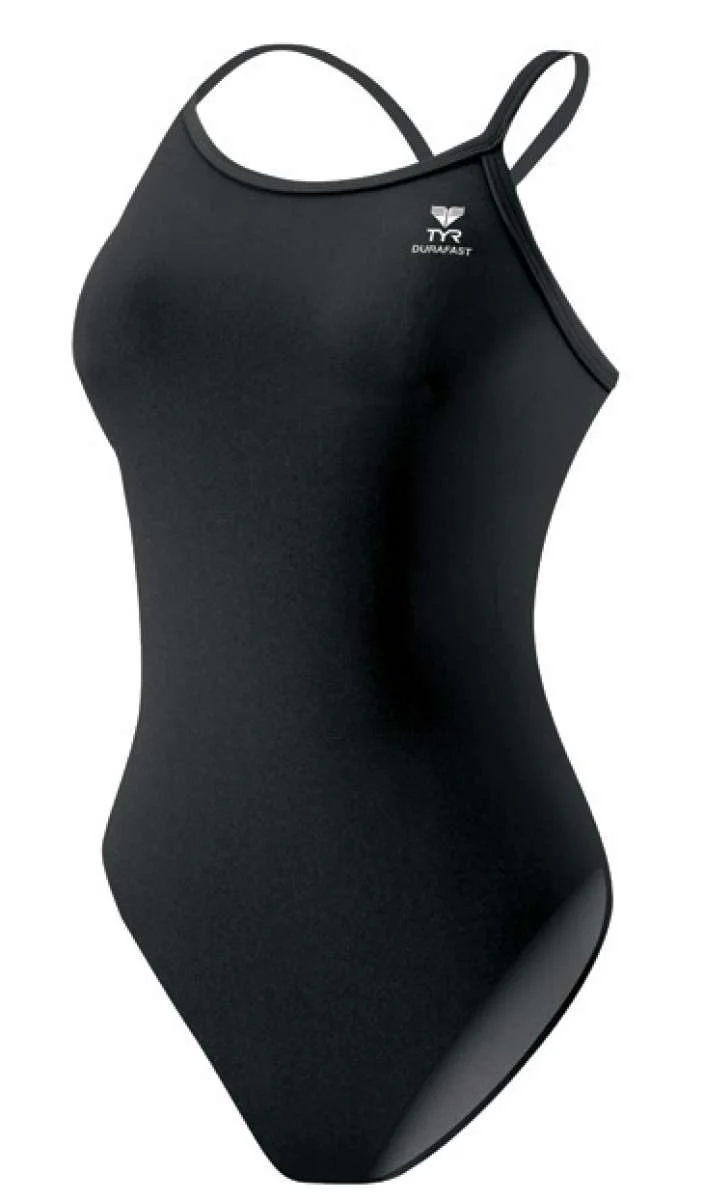 TYR Ladies' Durafast One Solid Diamondfit Flyback Swimsuit - Image 3