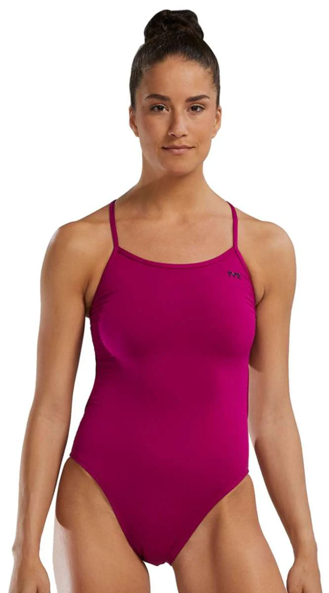 TYR Women's Solid Trinityfit One Piece Swimsuit - Image 12