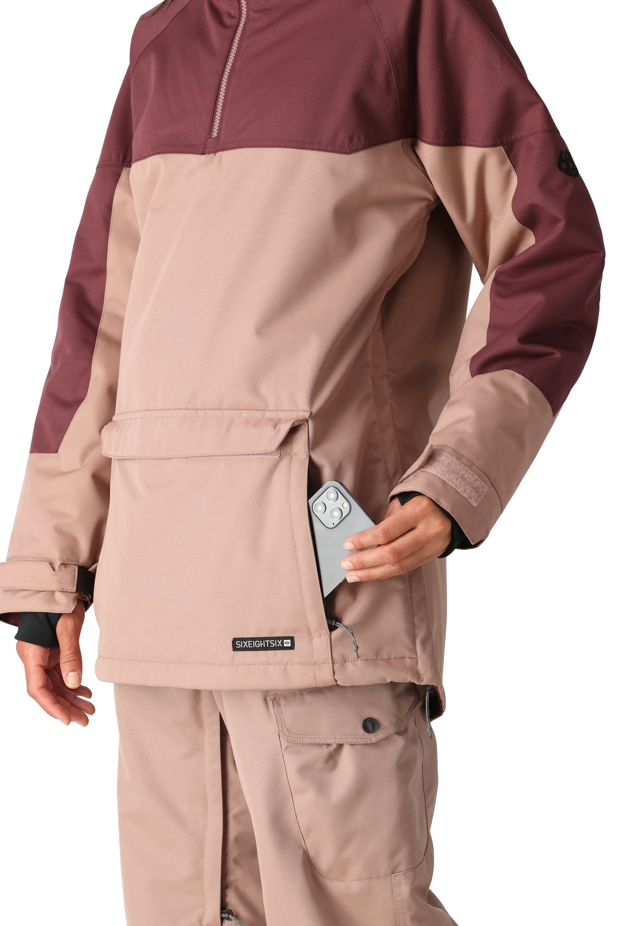 686 Women's Upton Insulated Anorak Jacket 2025 - Image 13