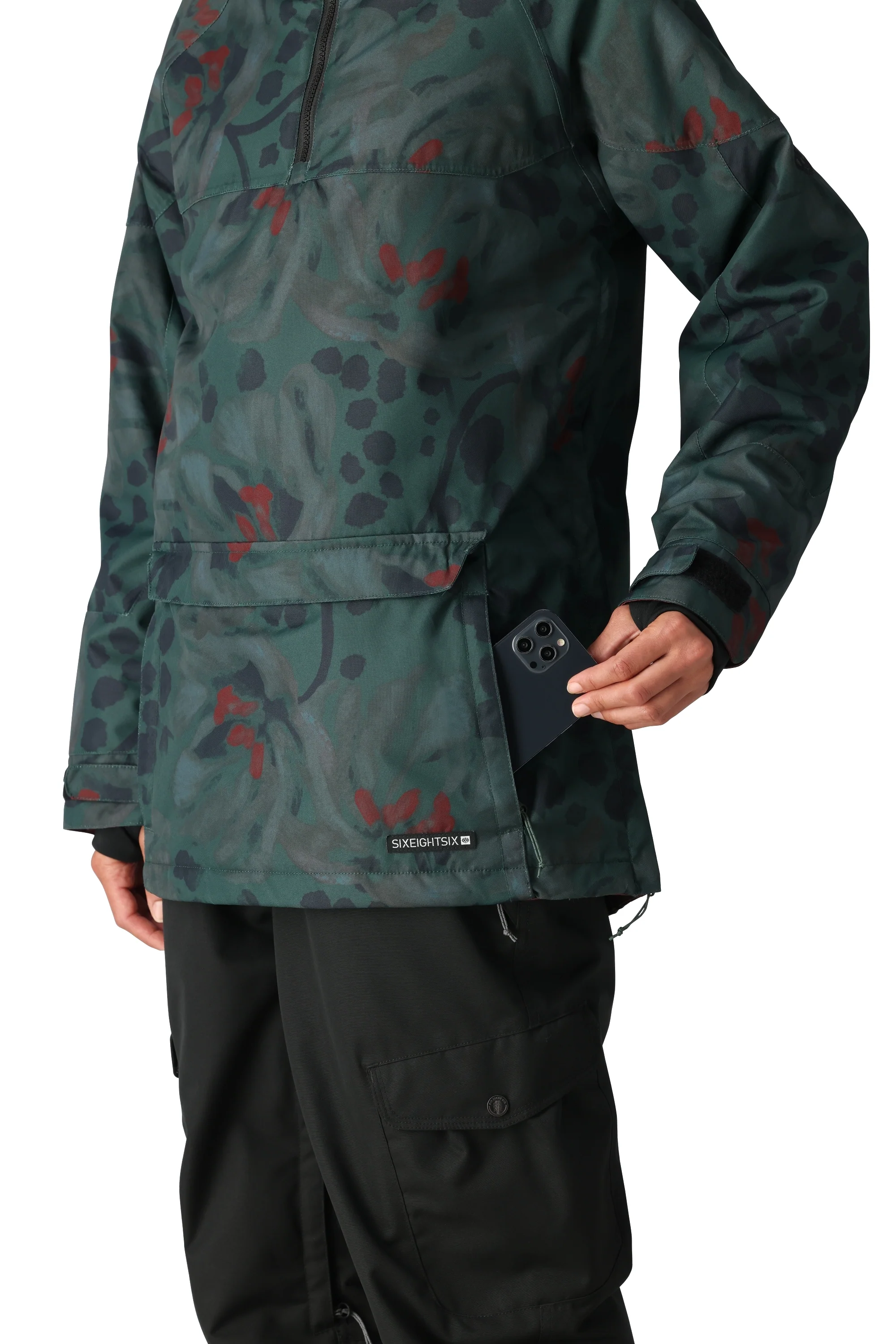 686 Women's Upton Insulated Anorak Jacket 2025 - Image 4