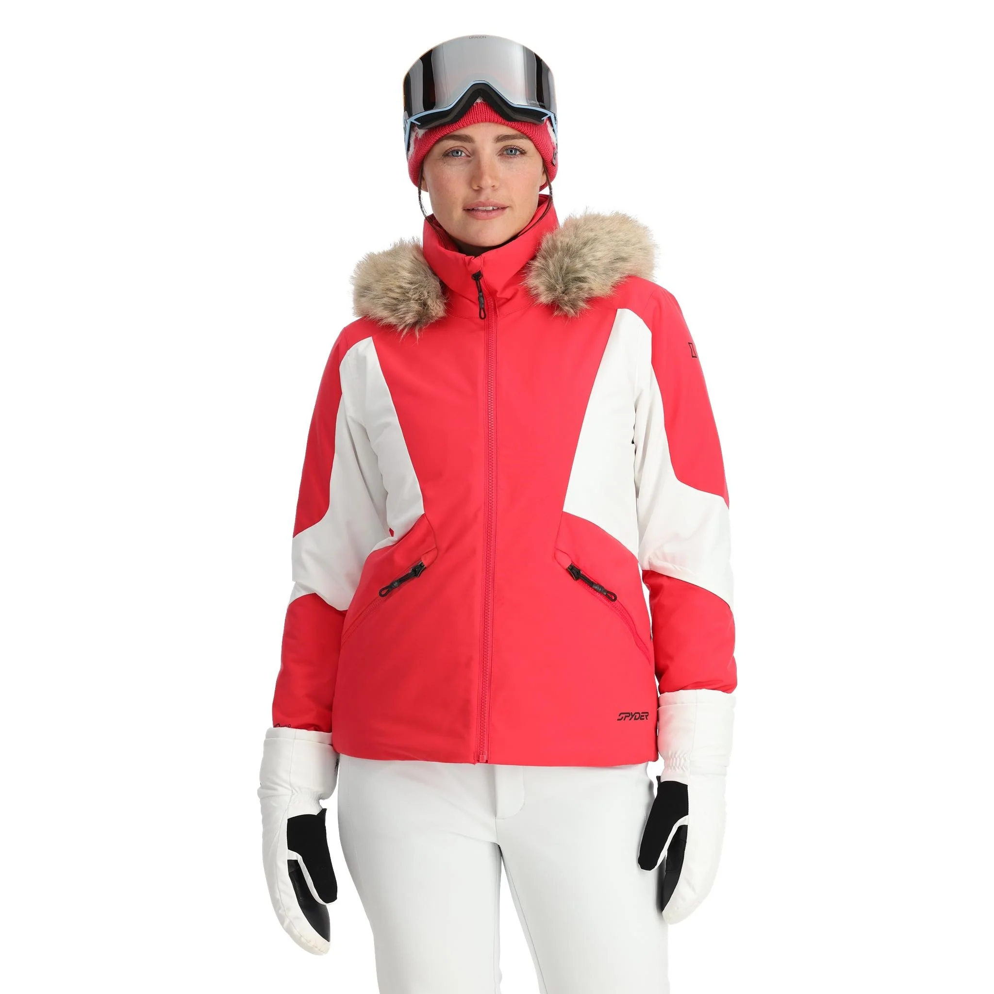 Spyder Women's Vida Insulated Faux Fur Jacket 2025 - Image 6