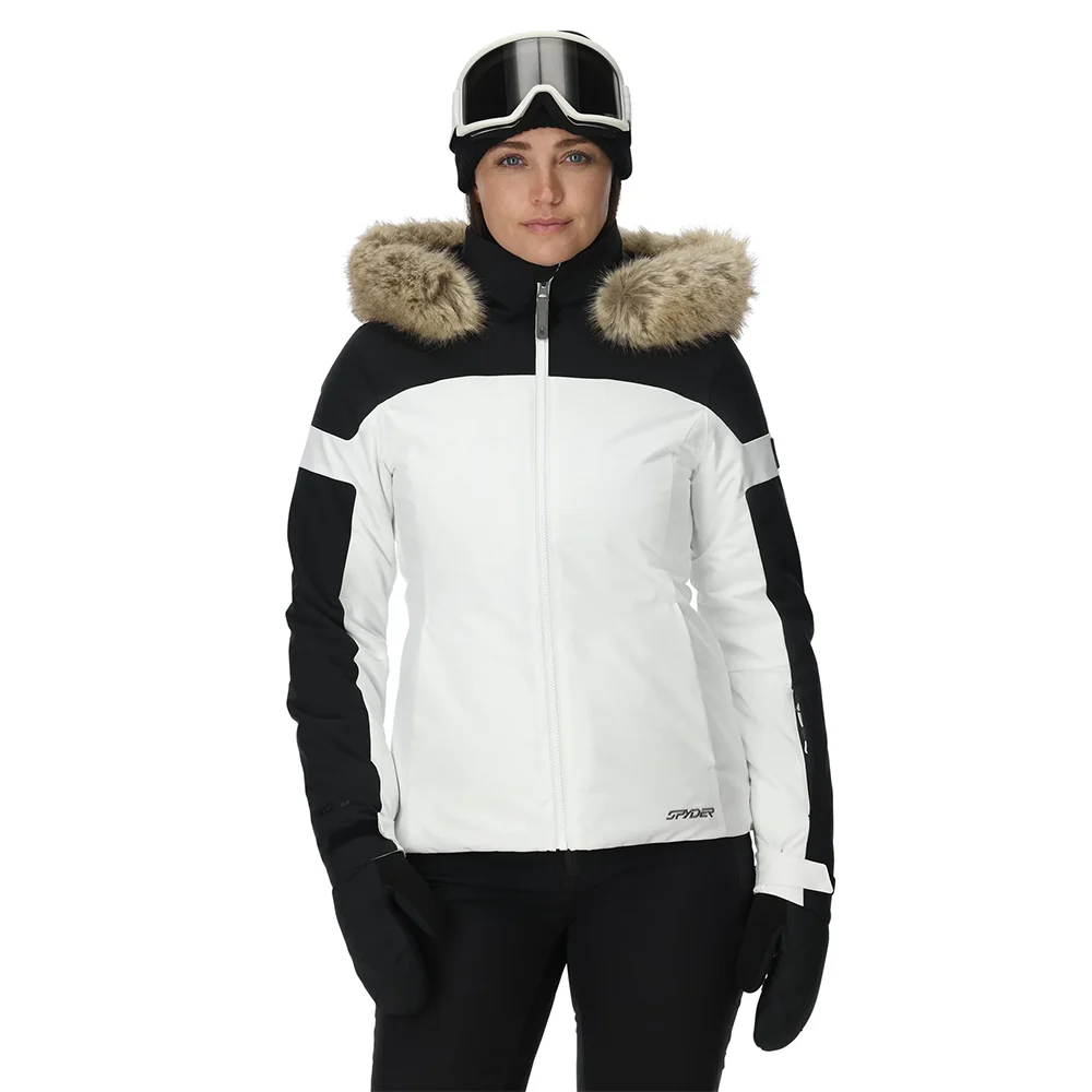 Spyder Women's Vida Insulated Faux Fur Jacket 2026 - Image 2