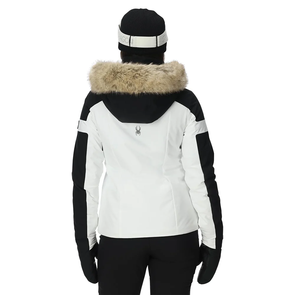 Spyder Women's Vida Insulated Faux Fur Jacket 2026 - Image 3