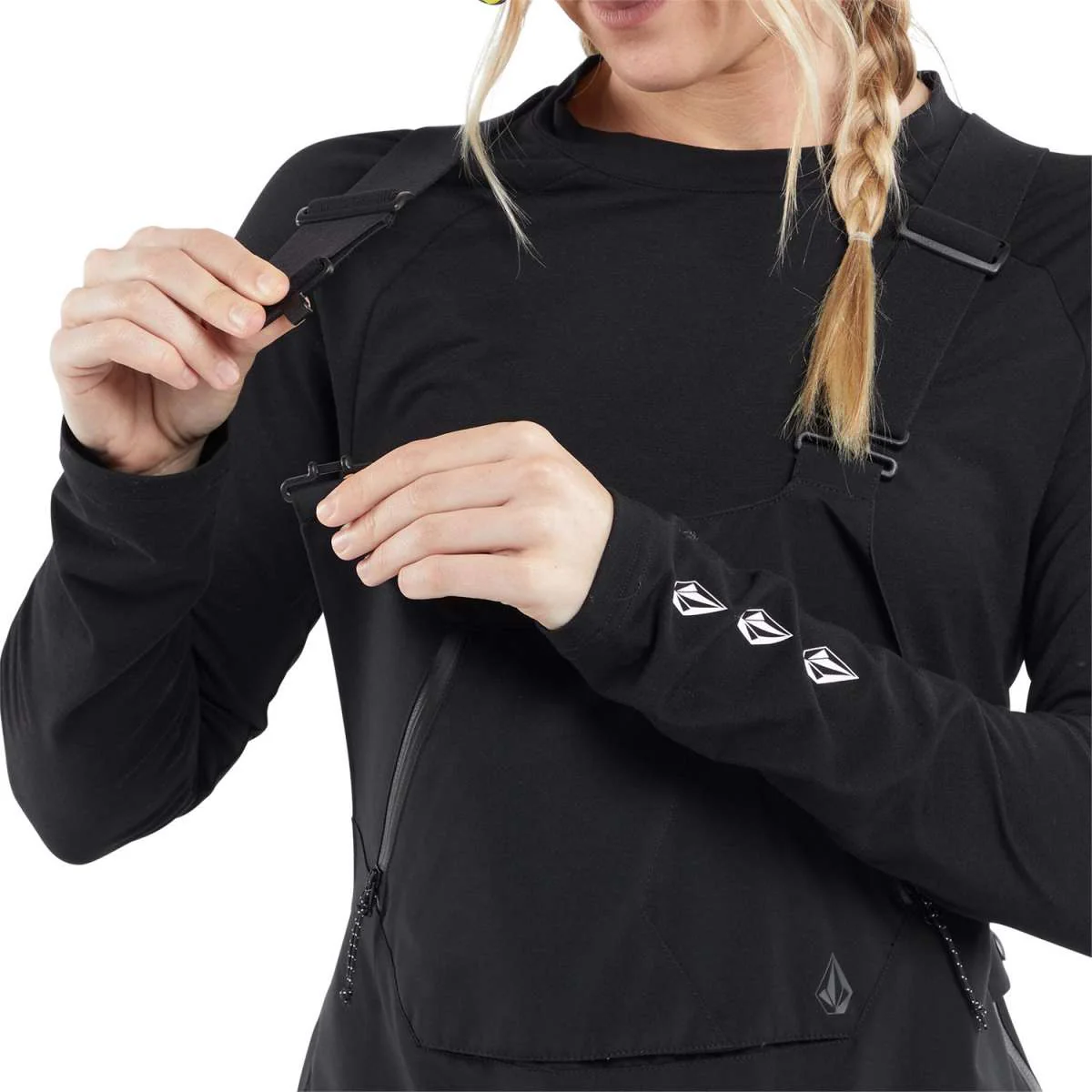 Volcom Women's Elm Stretch GORE-TEX Bib Pant 2024 - Image 16