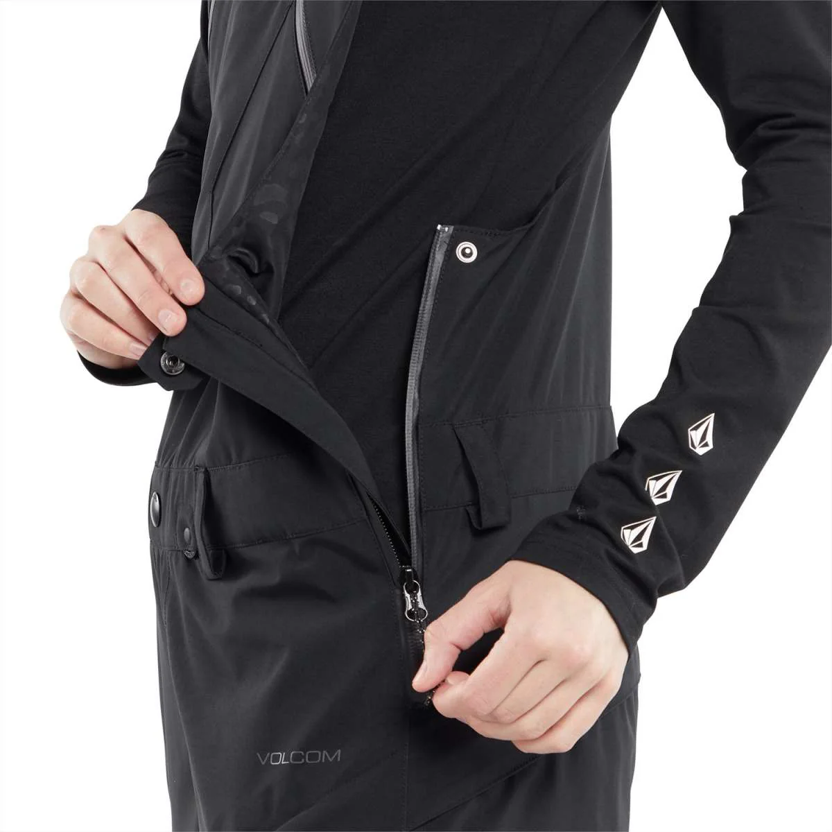 Volcom Women's Elm Stretch GORE-TEX Bib Pant 2024 - Image 18