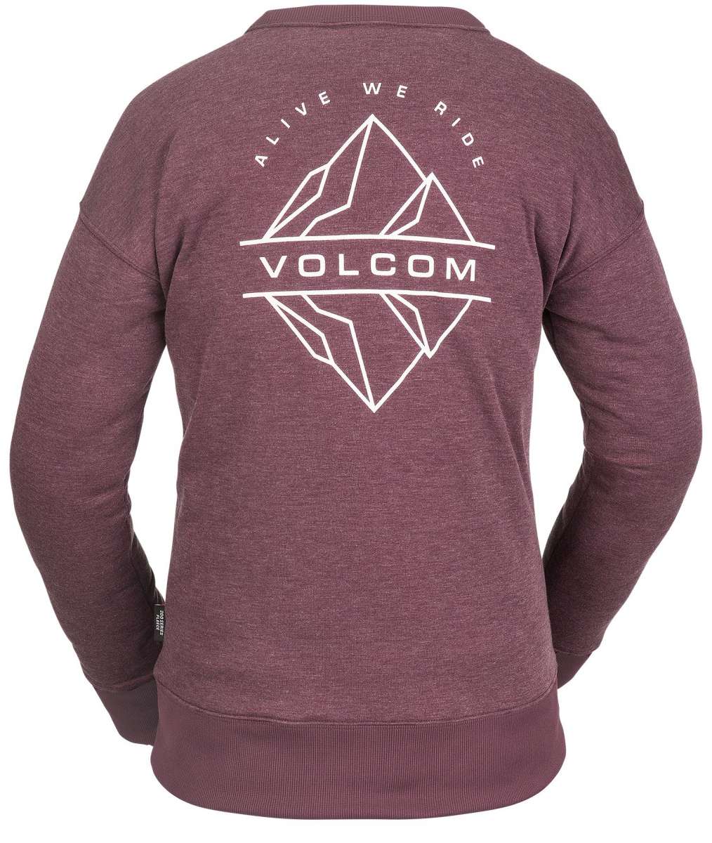 Volcom Women's Polartec Fleece Crew Neck Sweater 2022 - Image 2