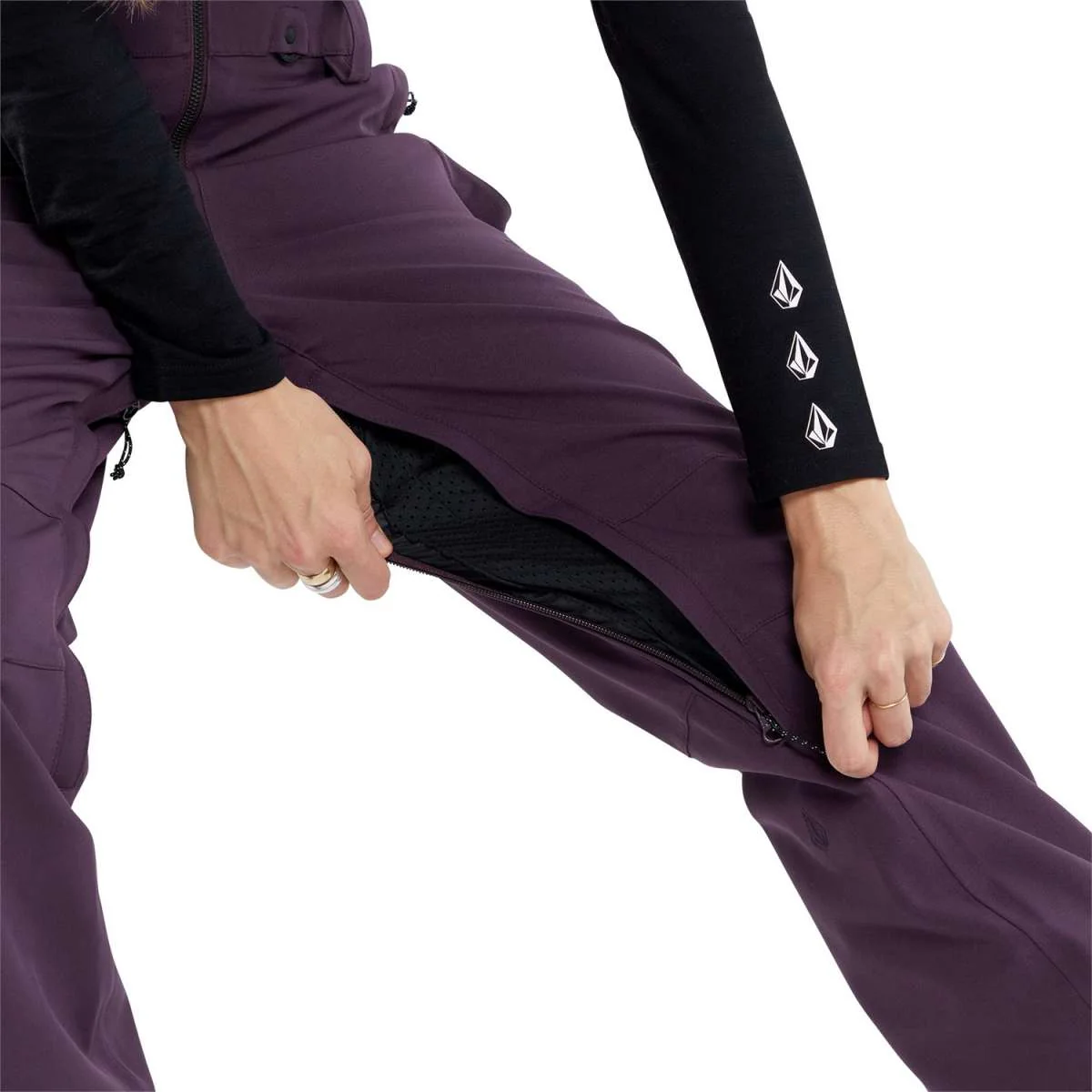 Volcom Women's Swift Bib Overall Pant 2024 - Image 17