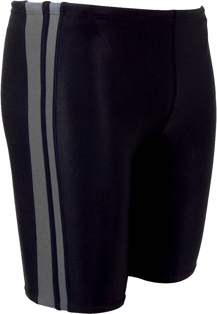 Water Pro Men's Poly Splice Striped Jammer Swimsuit - Image 8
